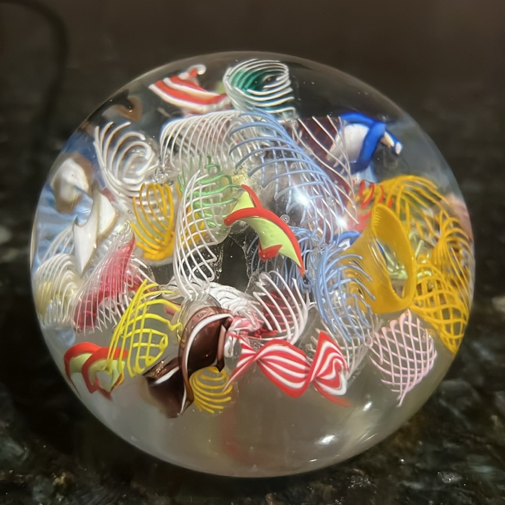 Murano Glass Paperweight - Picture 2 of 3